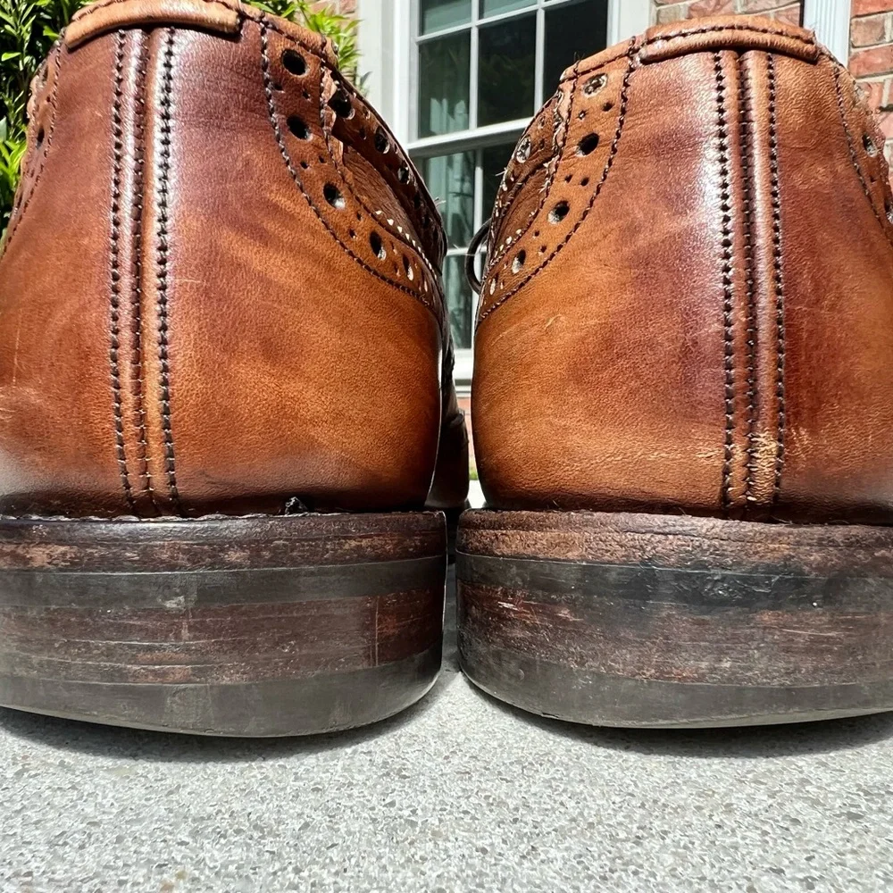 Tricker’s men’s Bourton wingtip brogue shoes - Picture 4 of 9